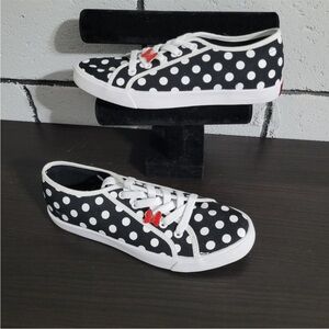 Disney Minnie Black and White Polka Dot Shoes